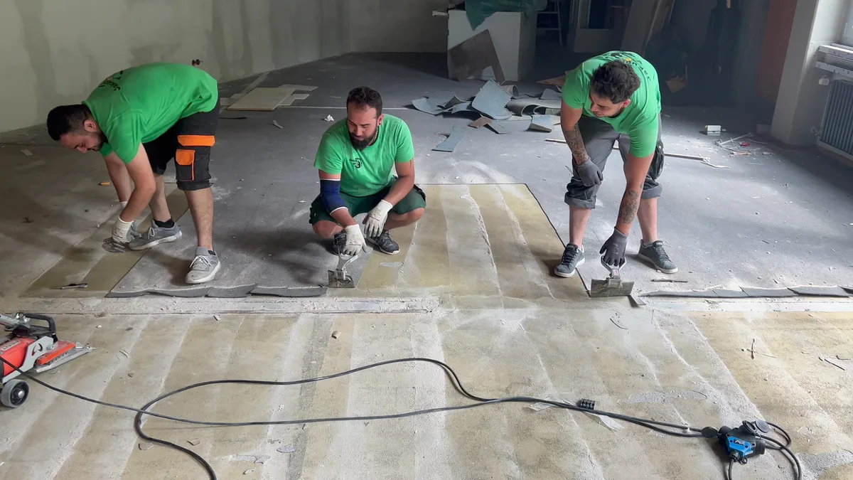 Bodenrückbau im Bildungszentrum der Parkschule Kressbronn